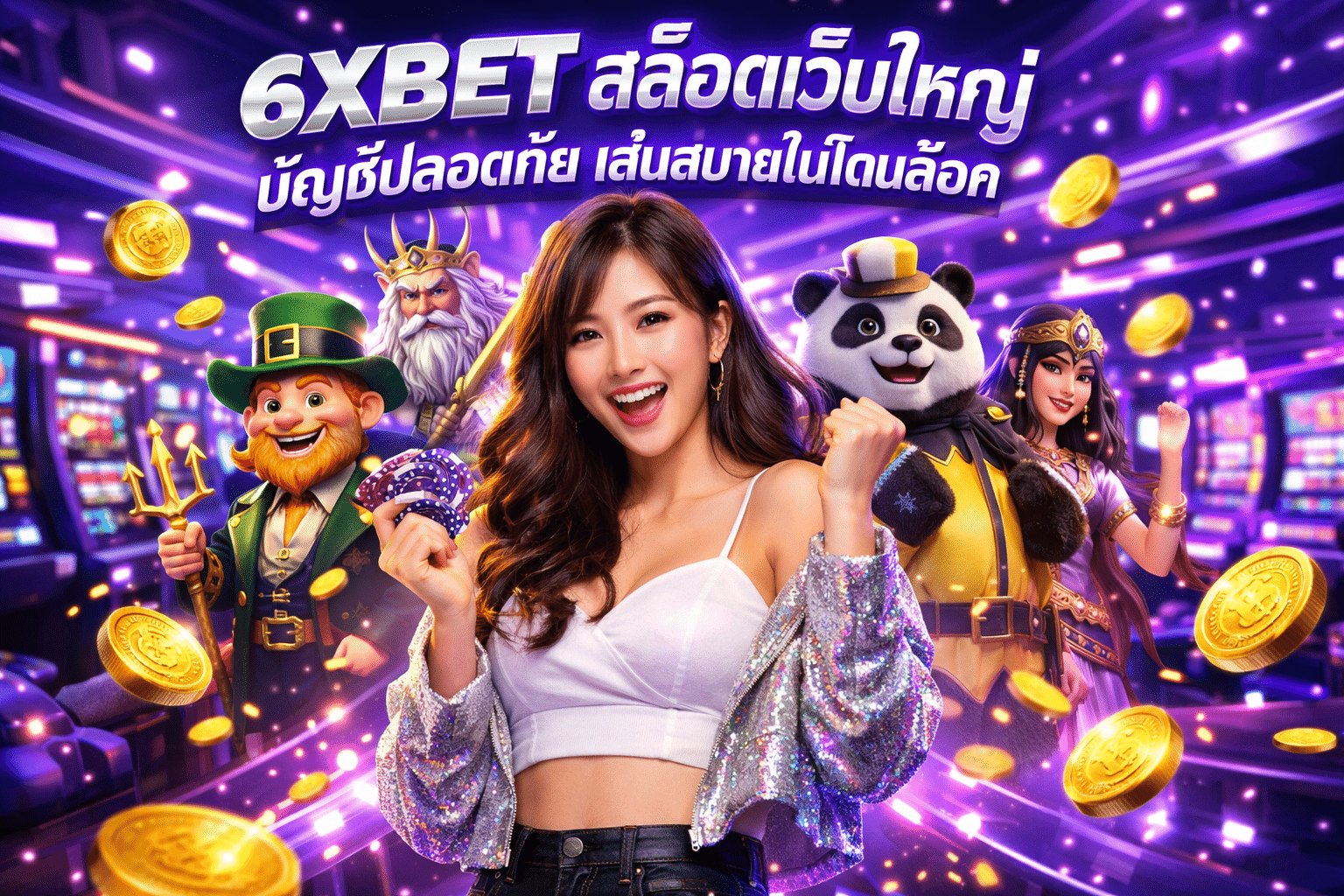 6XBET สล็อตเว็บใหญ่ บัญชีปลอดภัย เล่นสบายไม่โดนล็อค
